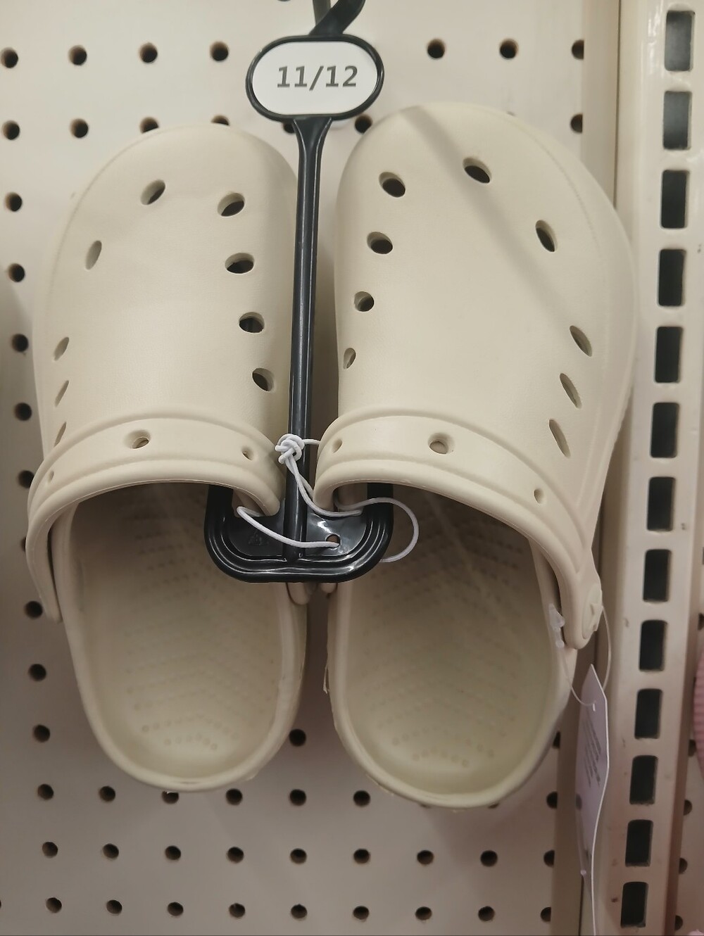 No Boundaries Kids Clog Slip-On in Cream